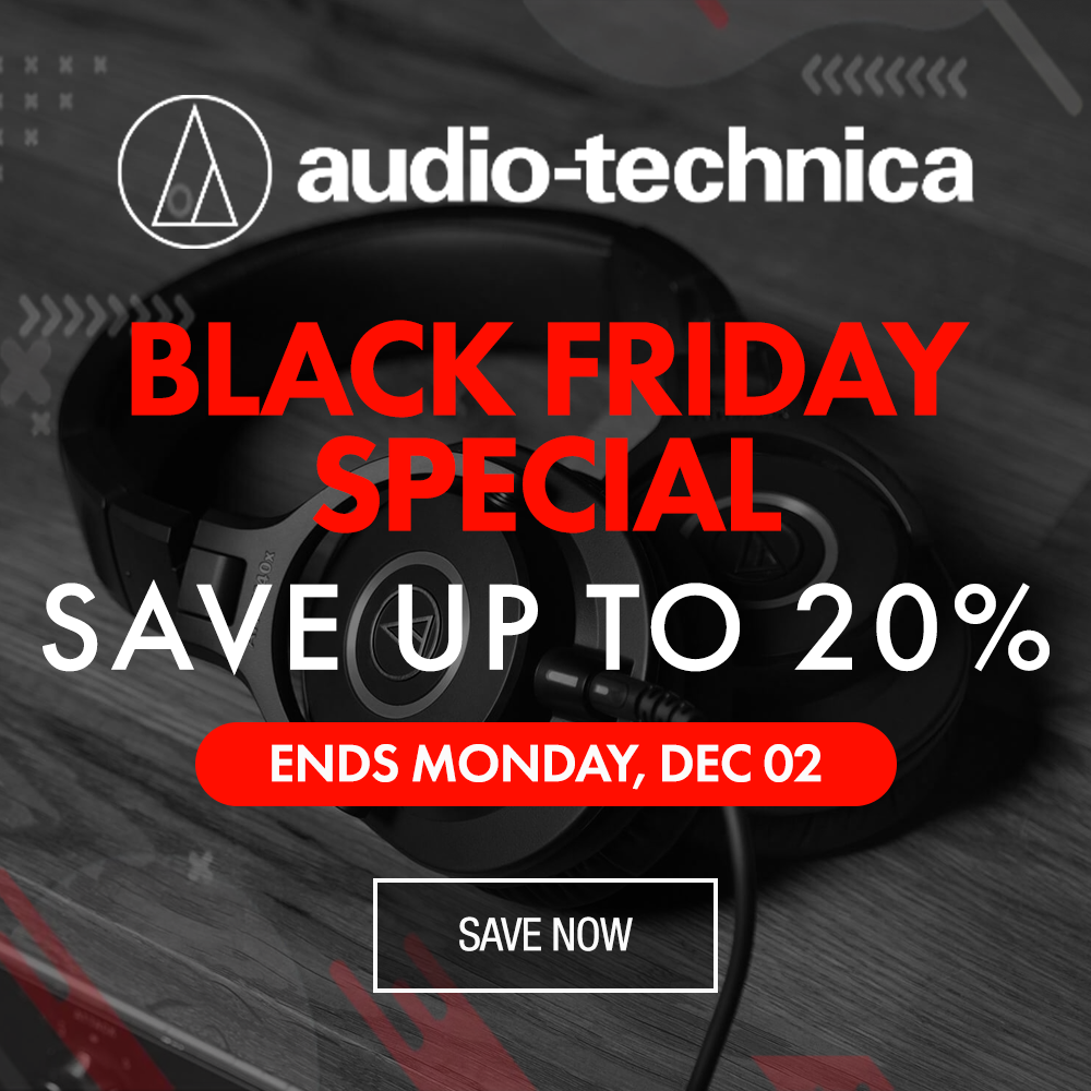 Audio-Technica Black Friday Cyber Monday Sale