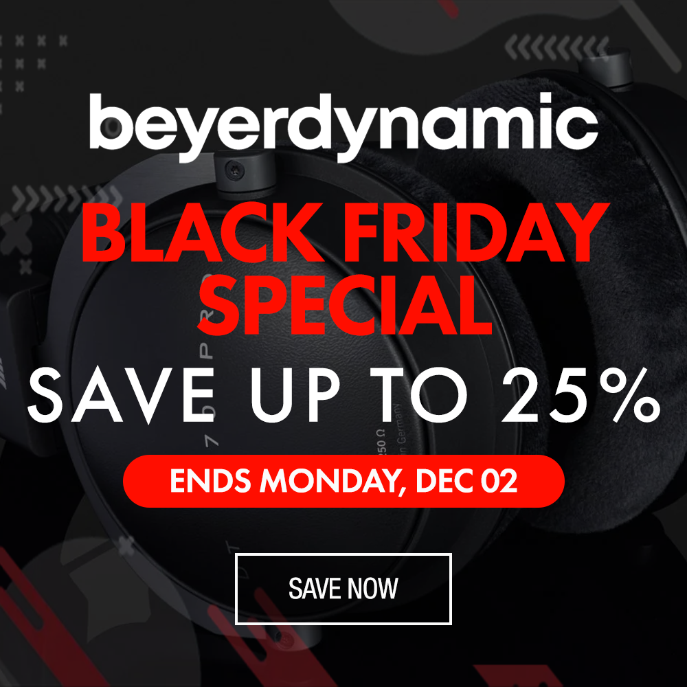 Beyerdynamic Black Friday Cyber Monday Sale